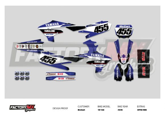 Range of Premium YZ 125 Graphics Kit in the UK
